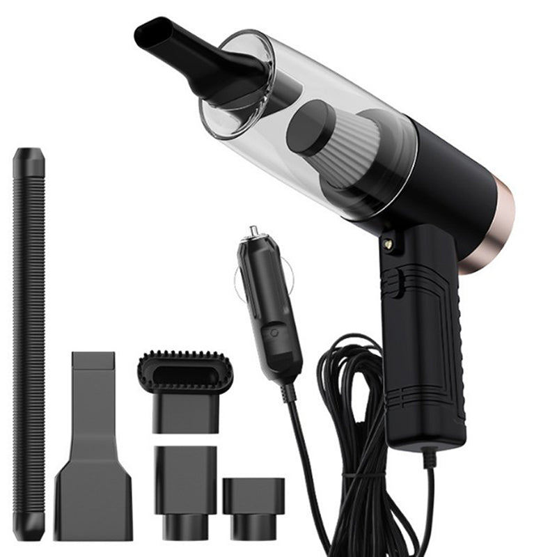 Portable Car Vacuum Cleaner - Powerful Mini Dual-Purpose