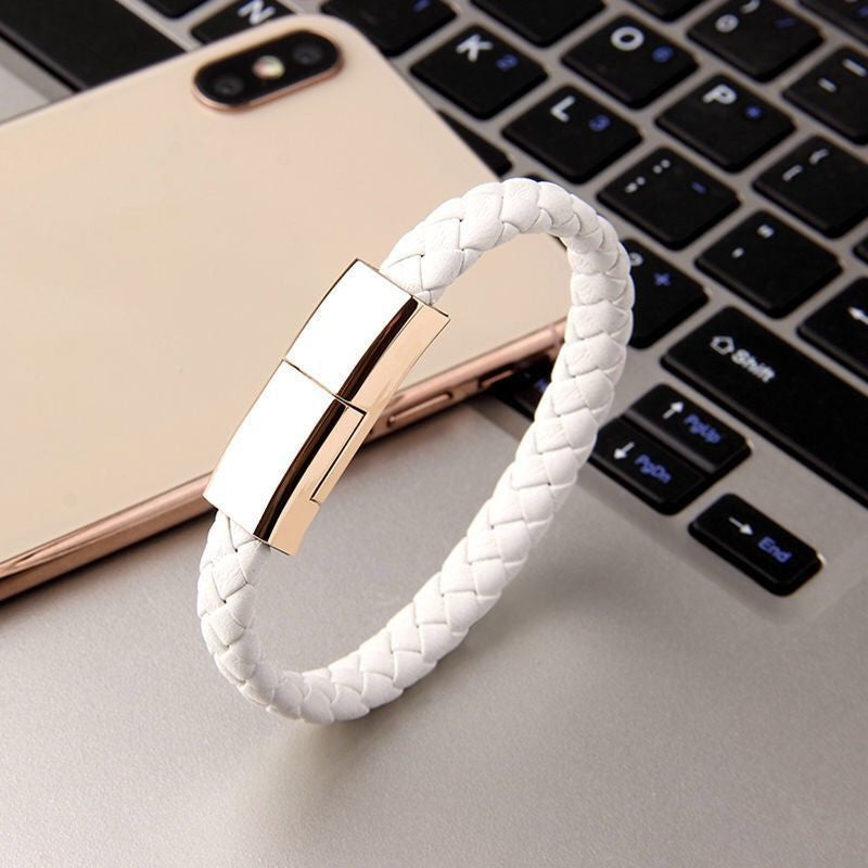 Wearable Bracelet Charging Cable - USB Data Cable