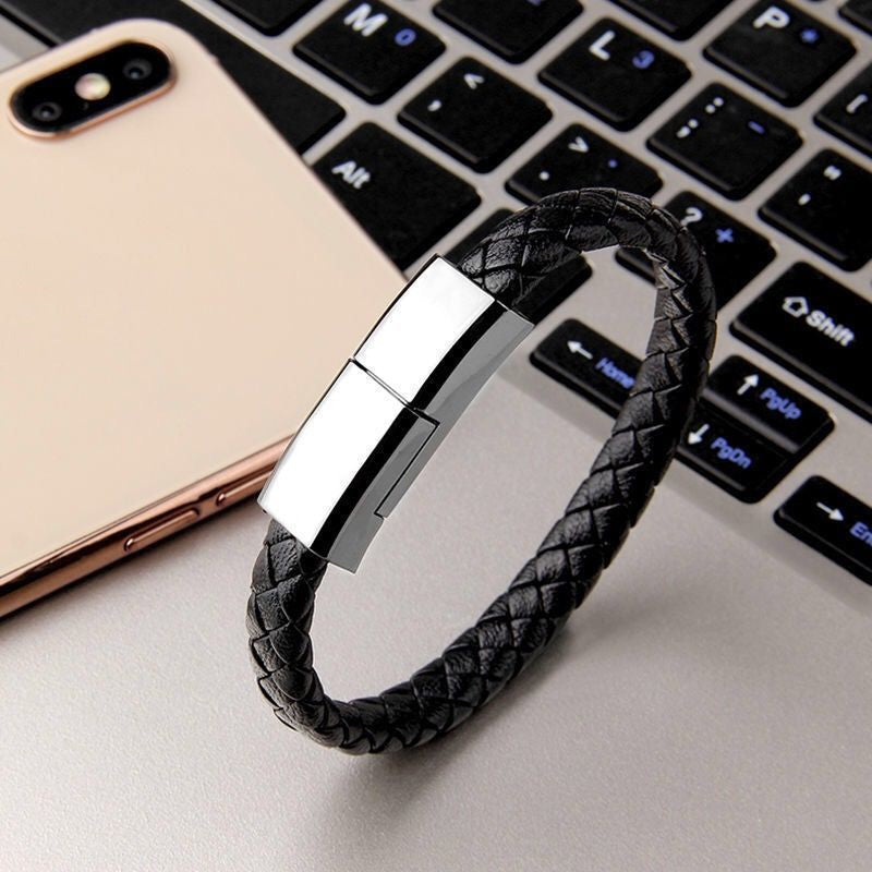 Wearable Bracelet Charging Cable - USB Data Cable
