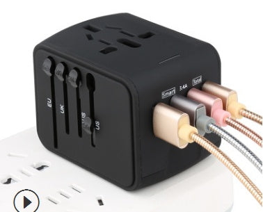 Multi-Function Power Socket - Universal Outlet Adapter