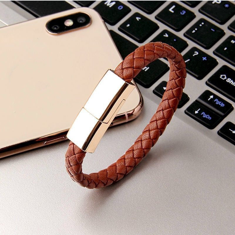 Wearable Bracelet Charging Cable - USB Data Cable